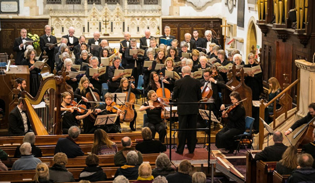 Cantorion Llandeilo Singers in concert in St Teilo’s church