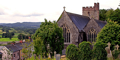 Exterior view of Llandeilo Church